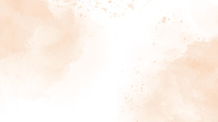 watercolor light brown dust autumn abstract background digital painting