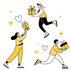 business man and money