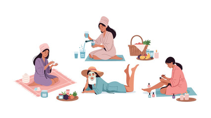 Man in a barber chair receiving a foot massage or pedicure from a technician with a small stool and tools nearby