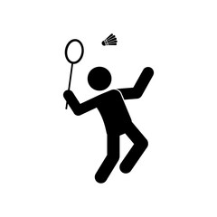 tennis player silhouette vector