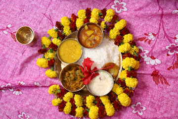 Rice ceremony Rice Plate with Rice