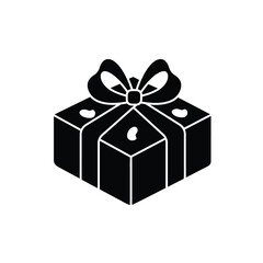 Wrapped sweet box with ribbon gift mithai