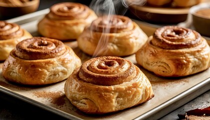 freshly baked buns