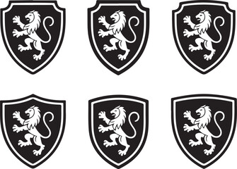 Obraz premium Shield Outline Collection