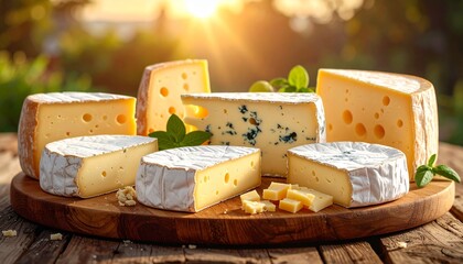 various types of cheese