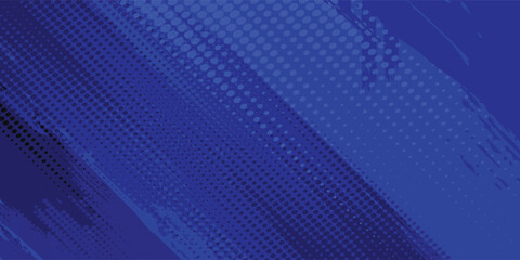 sport modern blue color pattern gradient grunge texture background. Dots pop art comics sport style modern vector background best seller
