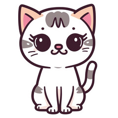 Funny cat cartoon