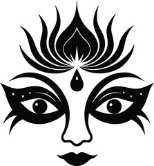 Abstract geometric pattern with flowing lines and subtle textures for modern design transparent background