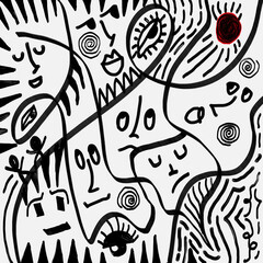 abstract floral background