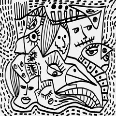 vector illustration of an ancient egyptian temple