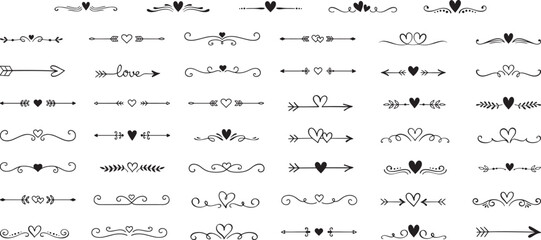 Decorative Divider Vector – Swirl, Line, Flourish, Vintage, Frame, Border, Ornament, Elegant, Black, Outline, Minimal, Flat, Art, Design, Illustration, Creative, Abstract, Collection, Icon