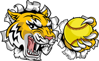 Wildcat Bobcat Bobcats Wildcats Softball Mascot