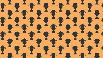 Trophy vector pattern design