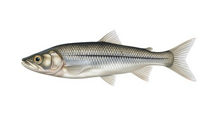 Obraz premium fish isolated on white