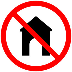 Fototapeta na wymiar No pets sign. Forbidden doghouse icon. Prohibition symbol Vector. Red circle slash. EPS 10.
