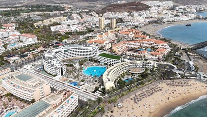 survol de Playa de las Américas à Tenerife