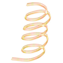 Abstract Spiral Light Shape