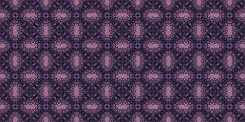 Seamless abstract pattern. Wide carpet pattern. Abstract banner background. Art woven background