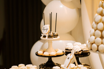 Sweet celebration with delicious desserts at a party event