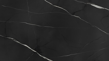 Black Marble Texture — Seamless Dark Stone Background with White Veins (High-Res)