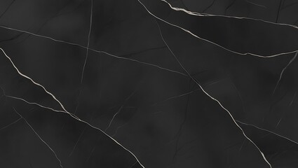 Black Marble Texture — Seamless Dark Stone Background with White Veins (High-Res)