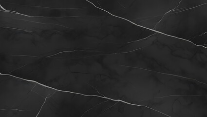 Black Marble Texture — Seamless Dark Stone Background with White Veins (High-Res)