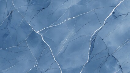 Blue Marble Texture Background — Seamless Luxury Stone with Veins