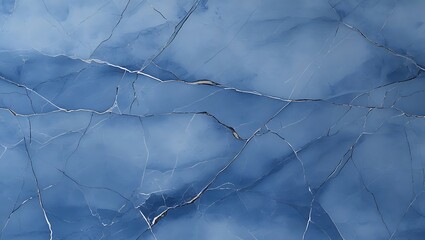 Blue Marble Texture Background — Seamless Luxury Stone with Veins