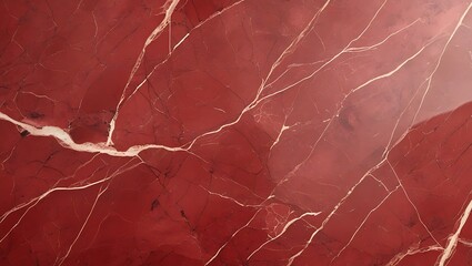 Red Marble Texture — Seamless Luxury Marble Background, High-Res Stone Veins