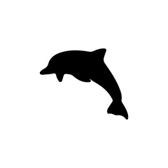 Dolphin Silhouette Vector logo