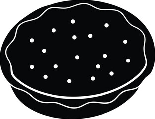 Abstract geometric pattern with contrasting colors and dynamic shapes for modern design concepts transparent background