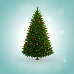 Christmas tree background