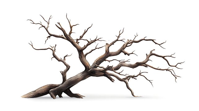 朽ち果てた巨木