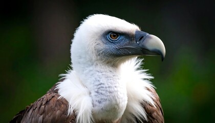 Vulture Profile Close-up