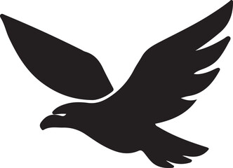Majestic eagle illustration with bold lines