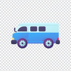 Camper Van Icon for Road Trips