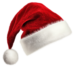 PNG Santa hat christmas white sweatshirt.