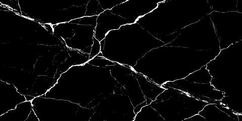 Elegant black marble texture with natural white veining, high-resolution stone surface background. Perfect for luxury design, architecture, interior decoration, and modern digital graphics.