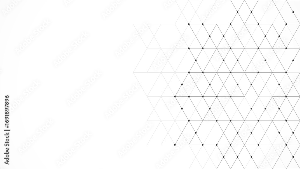 Poster creative idea of modern design with abstract geometric background. minimalistic texture with triangl