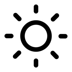 morning icon for illustration