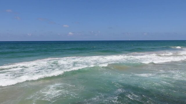 Tel Aviv in Israel the city with most beautiful beaches and view of historic old Jaffa and landmarks