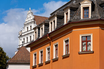 Obraz premium Bautzen, Sachsen, Oberlausitz, Altstadtszene