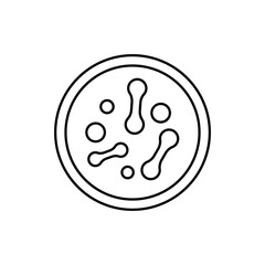 Icon a probiotic, isolated against a clean background.