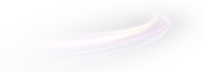 Abstract motion line png featuring glowing streaks, dynamic curved gradients, vector light beams, luminous trails, and creative effects
