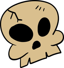 The Halloween cartoon style for Holiday concept.