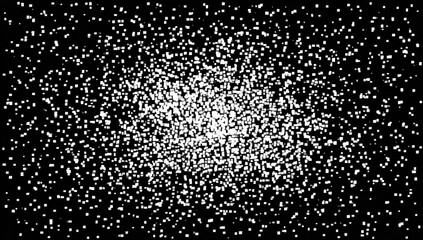 Abstract black and white speckled pattern