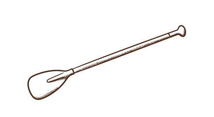 Wooden Paddle for Kayaking or Canoeing 1.