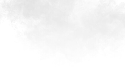 PNG of white smoke drifting across lower edge with soft fade, isolated vapor effect, ideal for...