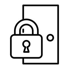 corruption Line Icon