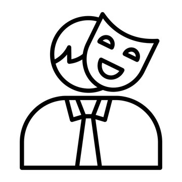 dishonesty Line Icon